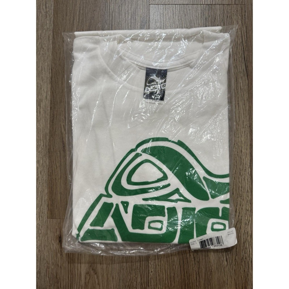 Vintage Y2K Adio Skater‎ Green Logo T Shirt Size M